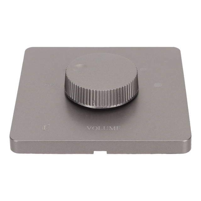Perilla de ajuste de volumen de 50 W, profesional, de seguridad, con 5 marchas, para altavoces domésticos, color gris