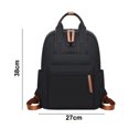 thumbnail image 2 of Mochila escolar de nailon para mujer, mochila de libros para chicas adolescentes, bolso de hombro de diseño multiusos, bolso de viaje Zhivalor BST3008903-1, 2 of 7