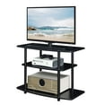 thumbnail image 2 of Ergode Designs2Go No Tools 3 Tier TV Stand - Contemporary Style, Durable Shelves, Easy Assembly - Perfect for Living Room or Home Study, 2 of 3