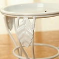 thumbnail image 5 of tredstone Indoor Outdoor Table Mini Plant Stand Rack Flower Pot Candle Holder Shelf Desktop Decoration, White, 5 of 5