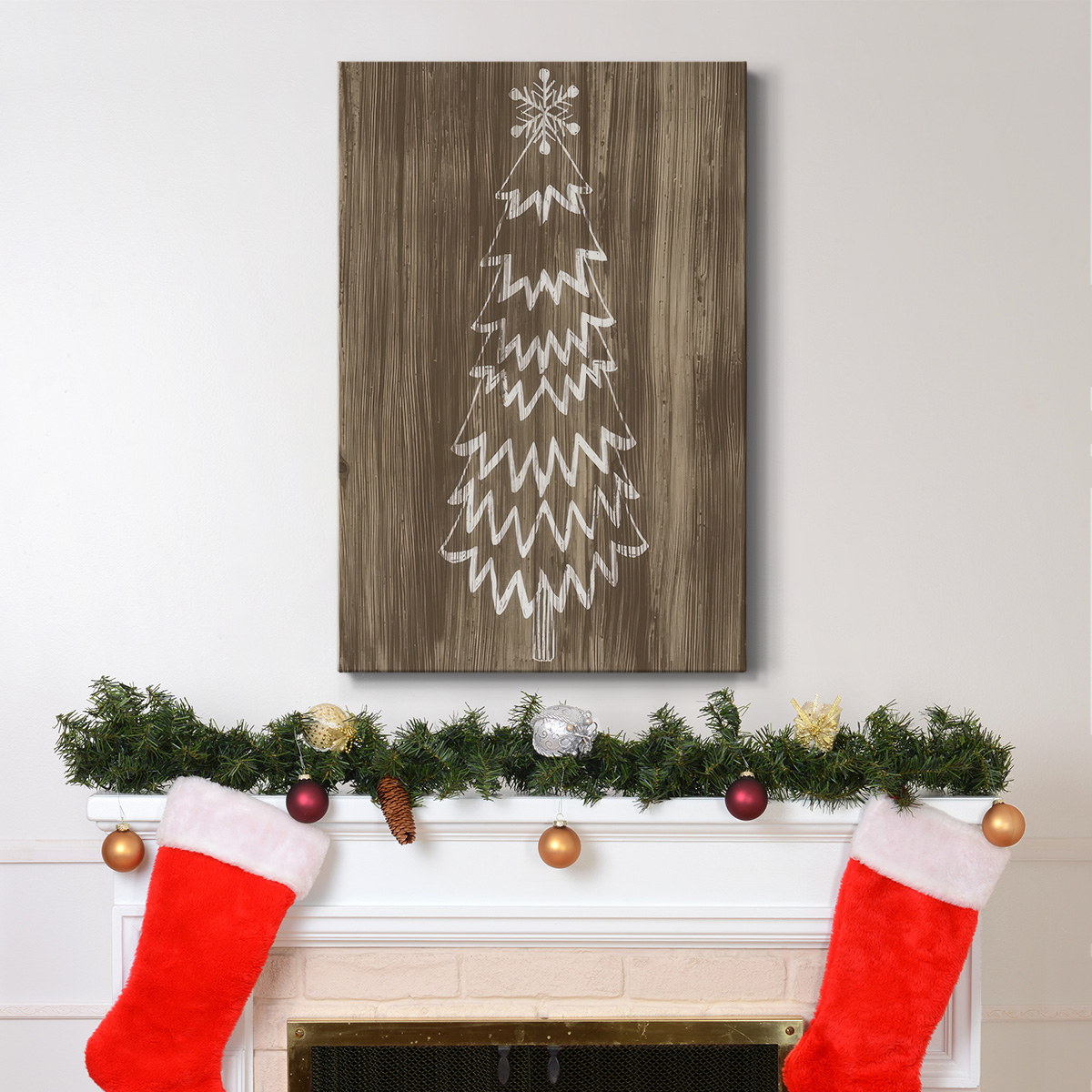 Barnwood Wonderland VIII- Gallery Wrapped Canvas