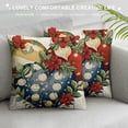 thumbnail image 3 of PHYHOO  Pillow Covers American Flag Heart Star Greenery Throw Pillow Covers Patriotic Red Blue America Freedom Decorative Cushion Cover for Independence Day Home Sofa White, 3 of 5