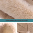 thumbnail image 2 of Qarigey Felpa Señoras Térmica Otoño Invierno Gorro De Lana Pescador Gorro Con Pompón Tejido Para Hombres Y Mujeres Sombreros do, 2 of 6