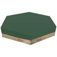 thumbnail image 1 of Housse de Bac à Sable avec Cordon de Serrage, Résistance Durable Protection Antipoussière Auvent de Plage pour Bac à Sable Imperméable Housse de Piscine pour Bac à Sable Housse de Piscine pour Bac à Sable Extérieur, 55x43 Po, 1 of 1