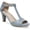 Light Blue Leather, variant on Giani Bernini Womens Claraa Open-Toe T-Strap Dress Sandals