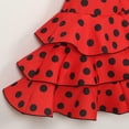 thumbnail image 4 of Gubotare Vintage Dresses for Girls Halter Dress Sleeveless Bowknot Heart Neck (Black,10-11 Years), 4 of 8