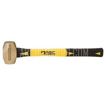 UPC: 0855707004505 | ABC Hammers ABC3BFB 3 lbs Brass Hammer with 12 in. Fiberglass Handle