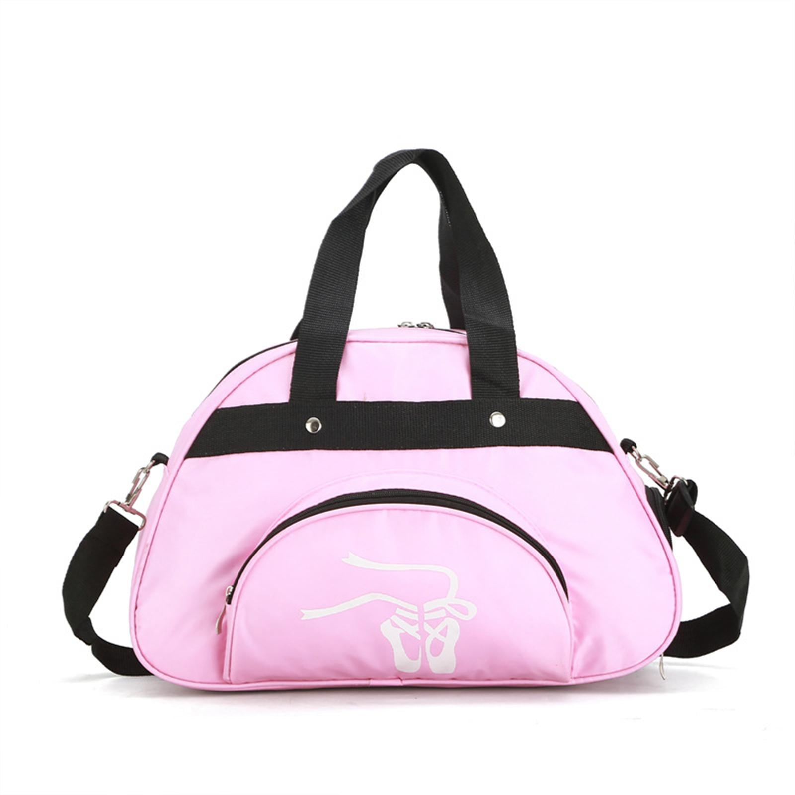 Dance Bag Sports Duffel Shoe Organizer Nylon Material Large Capacity for Girls Women Ballet Dancers