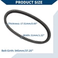 thumbnail image 4 of Correa de transmisión ATV UTV V-Belt No.5KM176410000 para Yamaha Grizzly 550 600 660 700 ATV UTV, 4 of 7