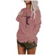 thumbnail image 2 of Pntutb mujeres moda cuello redondo 3D impresión pulóver fácil manga larga camisa tops Pntutb Pntutb-511, 2 of 6