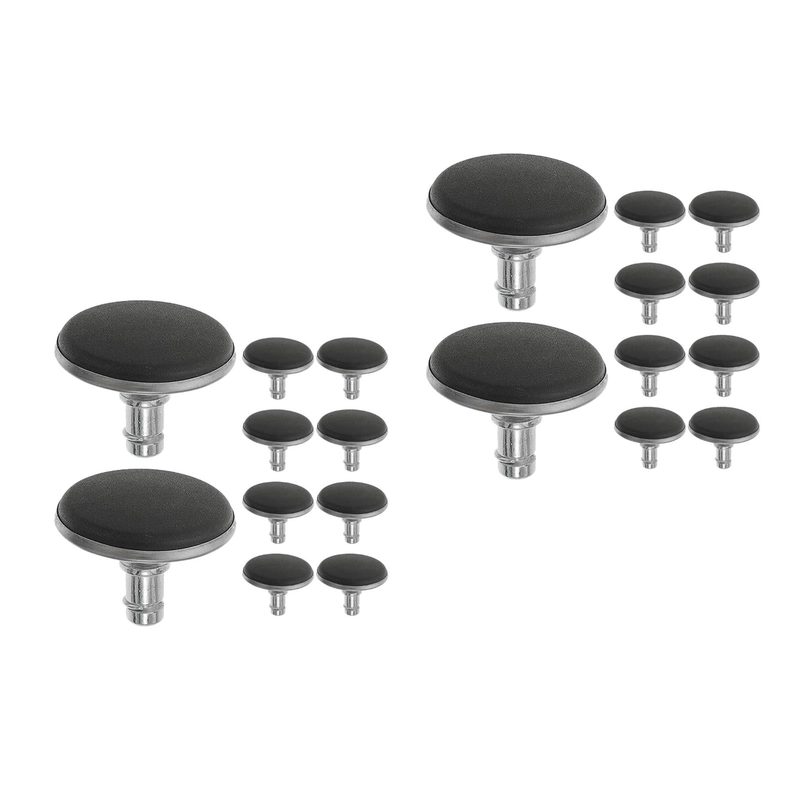 Raindrops 20 pcs Chair Foot Pads with Locking Casters for Office Chairs, Furniture Chair Wheels, Chair Fixed Feet Protectors