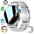 thumbnail image 3 of Reloj Inteligente para Hombre Bluetooth Plateado, 3 of 5