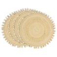 thumbnail image 3 of Saro Lifestyle Seaside Splendor Shell Rattan Placemat (Set of 4), 3 of 4