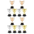 thumbnail image 4 of 12 Uds copa de trofeo competición de fiesta trofeo de plástico en forma de copa de trofeo premio de ceremonia para niños, 4 of 6