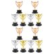 thumbnail image 4 of 12 Uds copa de trofeo competición de fiesta trofeo de plástico en forma de copa de trofeo premio de ceremonia para niños, 4 of 6
