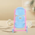 thumbnail image 2 of 2 cochecitos de muñeca plegables de juguete para niños, juego de simulación, carrito de bebé portátil en miniatura, accesorios ligeros para muñecas, 2 of 8
