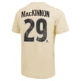 thumbnail image 3 of Men's Majestic Threads Nathan MacKinnon Cream Colorado Avalanche Dynasty Name & Number Tri-Blend T-Shirt, 3 of 3