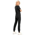 thumbnail image 3 of TAIAOJING Women's Scrubs Set With Pockets 2 Piece Outfit Casual Suit Set, 3 of 9