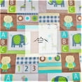 thumbnail image 1 of Baby Animals ABC  123 Flannel Fabric, 1 of 1