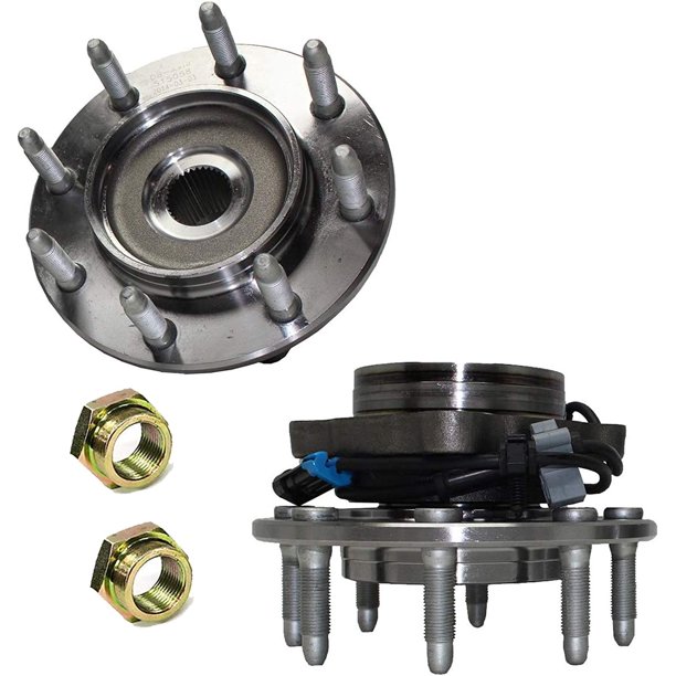 Detroit Axle 4WD 8 Lug Front Wheel Bearings CV Axle Hub Bolts