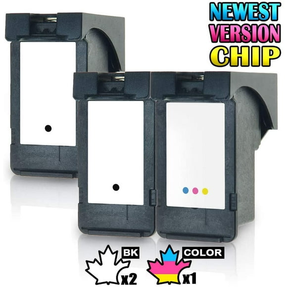 3 Inkfirst® Remanufactured Ink Cartridges Replacement for Canon PG-245XL CL-246XL PG245XL CL246XL PIXMA ip2820 MG2420 MG2520