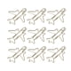 thumbnail image 1 of Clips de papel, 100 piezas de clips de papel dorados Clips de papel dorados Clips de papel lindos Eficiencia máxima, 1 of 14