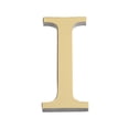 thumbnail image 2 of Gold Letter I, Acrylic Mirror, Wall Decorations, Gold Decorations, Home Decor Wall, Custom Monogram, 1 Pc, 2 of 2