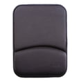 thumbnail image 4 of LOFTMAT (8.5x11.5 inch) Cushioned Mouse Pad with Wrist Rest - "The Office Elevated" - Black color, 4 of 4