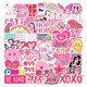 thumbnail image 1 of Paquete de pegatinas de vinilo con temática de Be Kind, 50 unidades, impermeables, 1 of 2
