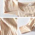 thumbnail image 5 of MIASHUI Men's Slim Fit Warm Solid Color Sweater Base Layer Long Sleeve Casual Comfort Fit Soft Yarn Beige,M, 5 of 5