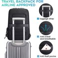 thumbnail image 4 of BANGE Business Smart Backpack Waterproof fit 15.6 Inch Laptop Backpack with USB Charging Port,Travel Durable Backpack, 4 of 6