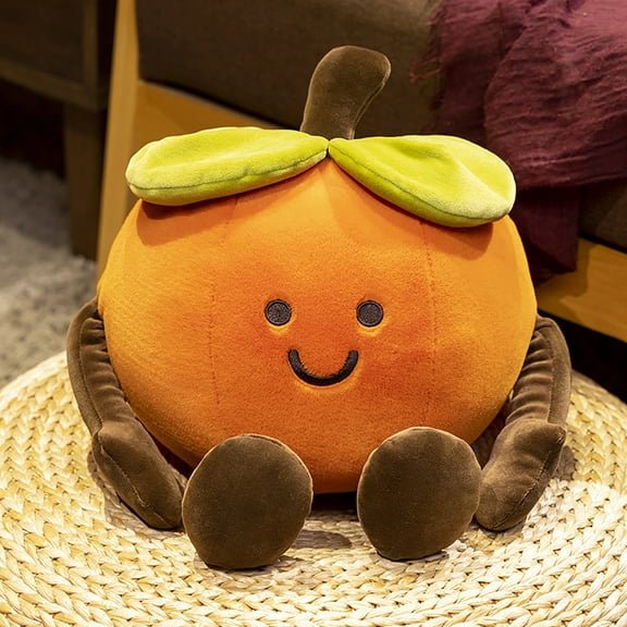 Persimmon Plush Soft Doll Toy – 5.9" Adorable Persimmon Plushies Doll for Girls, Perfect Birthday Gift, Cute Stuffed Toy for Kids, Soft & Cuddly Plush Doll for Play and Decoration