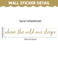 thumbnail image 4 of Adhesivos de pared para guardería con citas de papel pintado Where the Wild Sleeps, 4 of 4