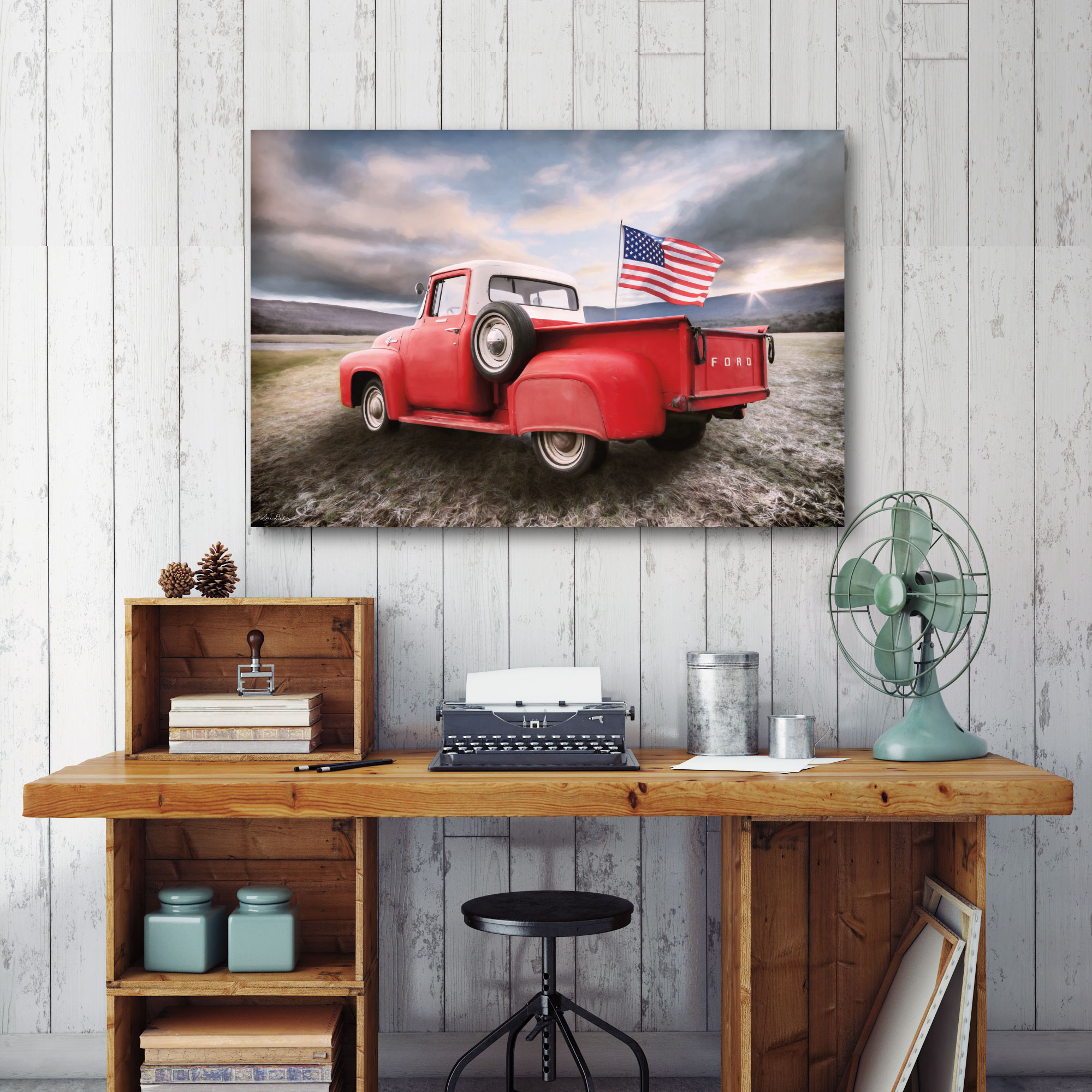 Courtside Market American Made Gallery-Wrapped Canvas Wall Art, 24x36