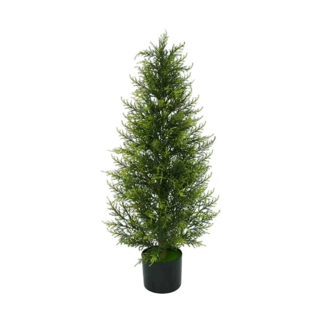 small christmas tree Christmas Artificial Tree With Detachable Ground Spike Shaped Tree Potted Indoor Floor Decor christmas decorations