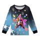 thumbnail image 4 of Pop cazadora para niña Demo-n Pajamas Hunters,HUNTR/X Rumi,Mire Zoeyy Kids Long Sleeve Pajamas,Huntrix Printed Fashion Suit Skirt Round Neck Long Sleeve Top Pants, 4 of 4
