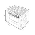 thumbnail image 2 of House 2 Home 9" Plastic 1 Step Folding Step Stool, Aegean Color, 2 of 3