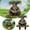 Whimsical Tree Man Garden Green, variant on YaoZQ Whimsical Tree Man Garden Stake Decor, 1 Pack, 2D Acrylic Fairy Pot Decoration, Green Man Statue Silhouette for Yard Patio Lawn Art, Gardening Gift for Lovers, 6.7 x 7.9 Inch