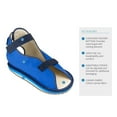thumbnail image 2 of Ossur Canvas Rocker Bottom Cast Shoe-Black-XL, 2 of 7
