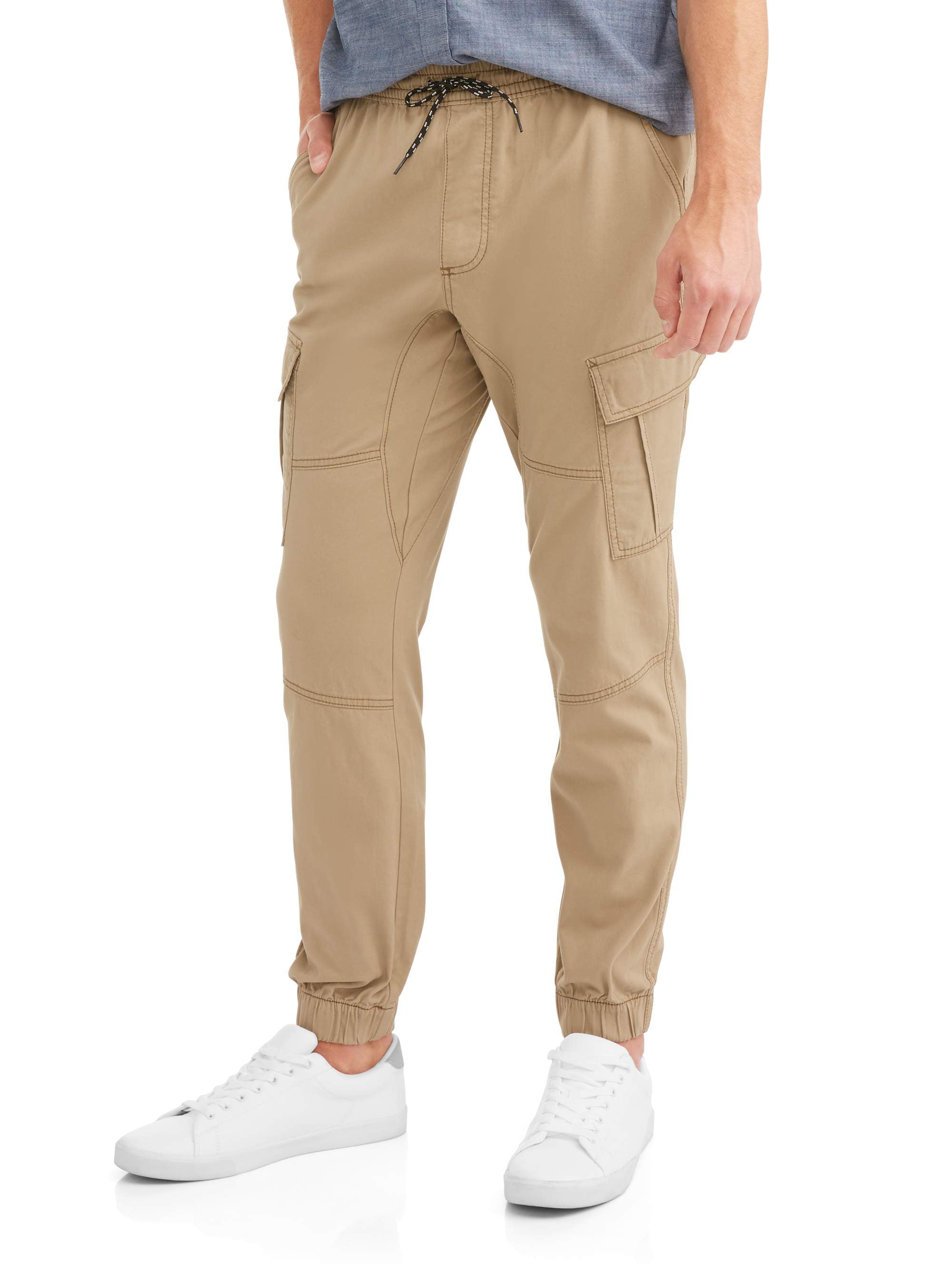 Men's Cargo Jogger Pants - Walmart.com