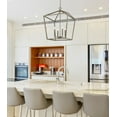 thumbnail image 2 of 3254-VW Millennium Lighting 4 Light Pendant-30 Inches Tall and 20 Inches Wide-Vintage White Finish    -Traditional Installation, 2 of 2