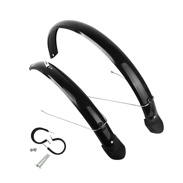 Langgg Garde-Boue pour Vélos Matériaux Durables Premium Accessoires de Réparation de Vélo Conçus avec Style Garde-Boue pour Vélos de Route 26 Pouces avec Crochets