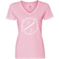 thumbnail image 3 of Inktastic Flute Musician Instrument Gift Women's V-Neck T-Shirt, 3 of 5