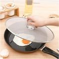 thumbnail image 2 of Anti Splash Lid 3 Pieces of Stainless Steel Anti Splash Protection with Foldable Kitchen Handle Anti Splash Lid for Pots Ø 25/29/33, 2 of 5