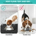 thumbnail image 3 of Dog Food Mat Space Galaxy Astronaut Planet Starry Night Cosmos Pet Feeding Mat Absorbent Waterproof Non-Slip Durable, 3 of 5