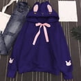 thumbnail image 1 of Pntutb Moda Mujer Casual Encantador Color Sólido Camiseta de Manga Larga Blusa Con Capucha de Conejo Tops Liquidación Pntutb Pntutb-4566, 1 of 9