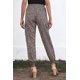 thumbnail image 1 of ABPHQTO Jogger de cintura elástica con cordón y estampado de leopardo elegante para mujer, 1 of 5