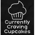 thumbnail image 2 of Currently Craving Cupcakes Expecting Women's Maternity T Shirt Tee Brisco Brands 2X, 2 of 7