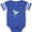 Football Blue and White, variant on Inktastic Hummingbird Paint Splatter Boys or Girls Baby Bodysuit