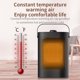 thumbnail image 4 of Mini calentador eléctrico de 1500 W, protección contra sobrecalentamiento, calentador de espacio para escritorio de oficina JShteea El nuevo, 4 of 9